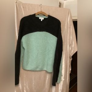 - &Other Stories bicolor 50% Mohair sweater SZ M